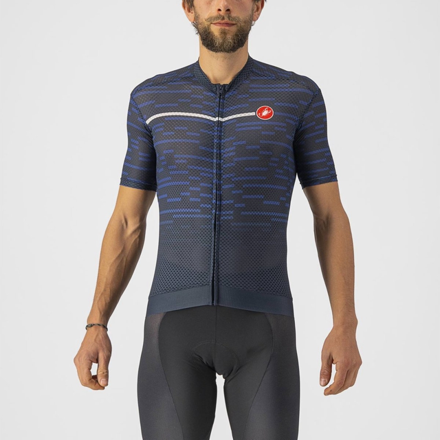 Blue Men Castelli INSIDER Jersey | 604578-ECK