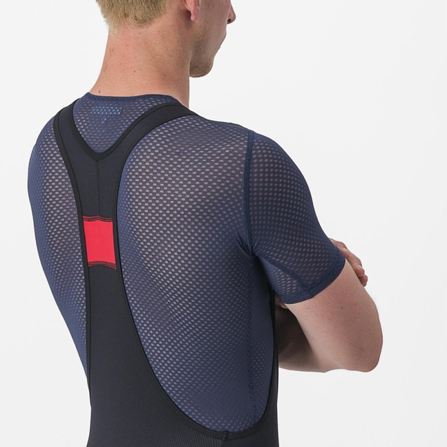 Blue Men Castelli PRO MESH 2.0 SHORT SLEEVE Base Layer | 510682-GST