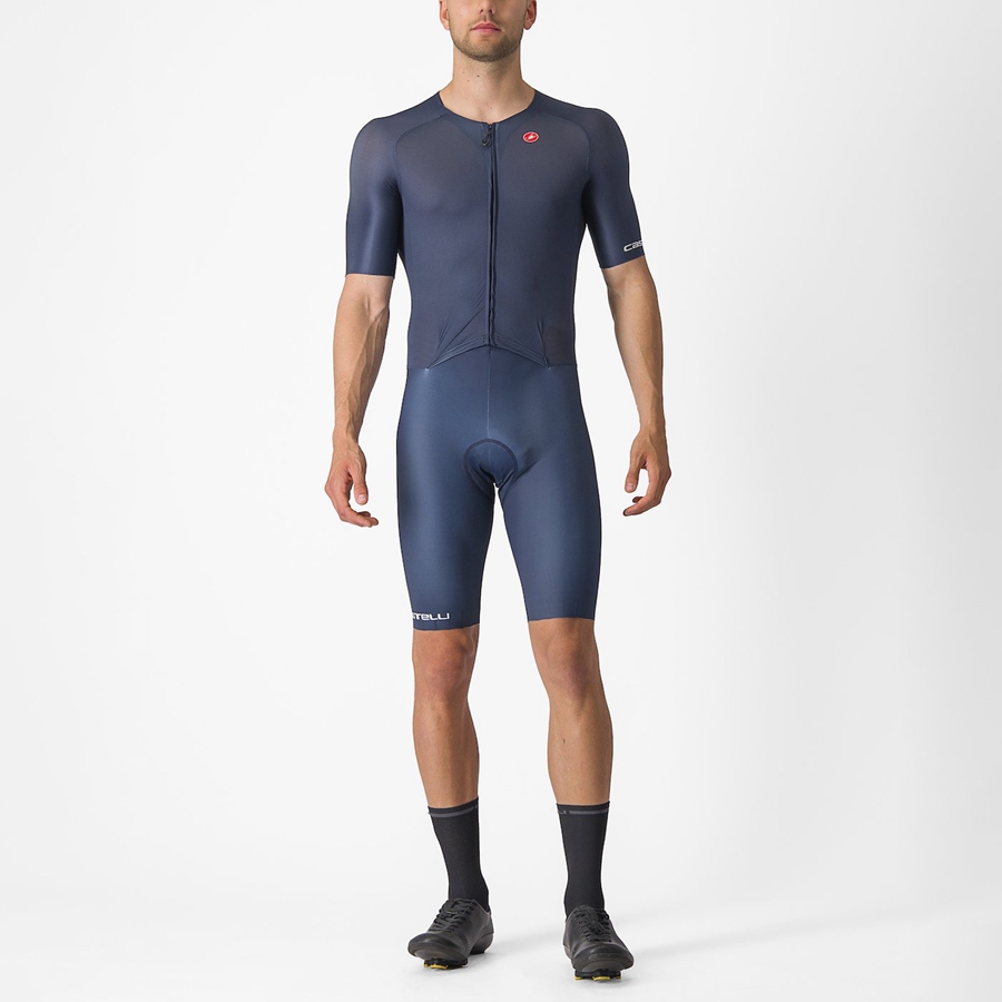 Blue Men Castelli SANREMO BTW Speedsuits | 801563-YOB