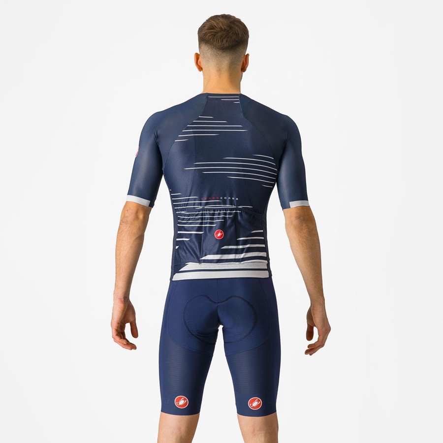 Blue Men Castelli SUPERLEGGERA Bib Shorts | 270436-RPJ