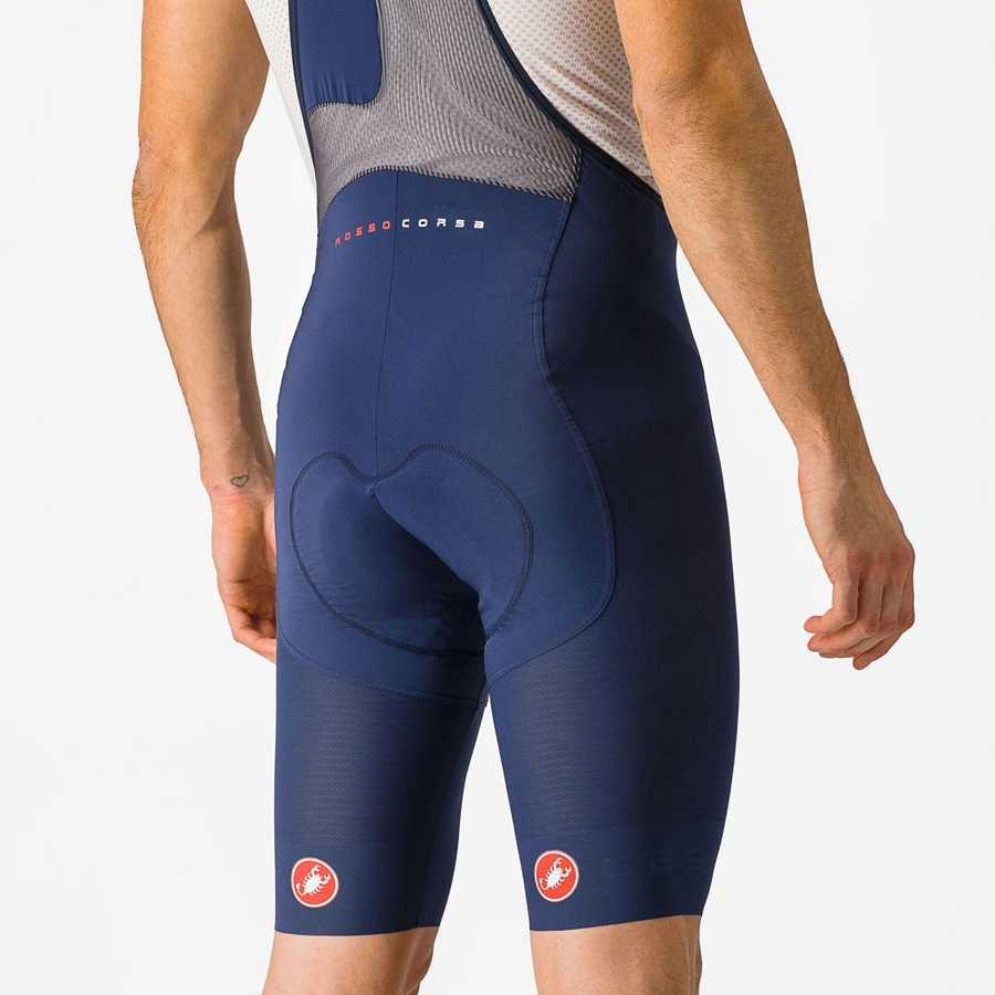 Blue Men Castelli SUPERLEGGERA Bib Shorts | 270436-RPJ