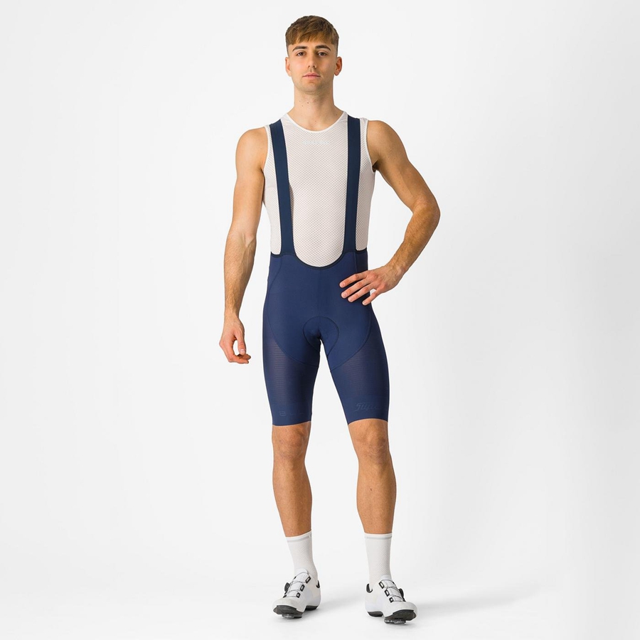 Blue Men Castelli SUPERLEGGERA Bib Shorts | 270436-RPJ