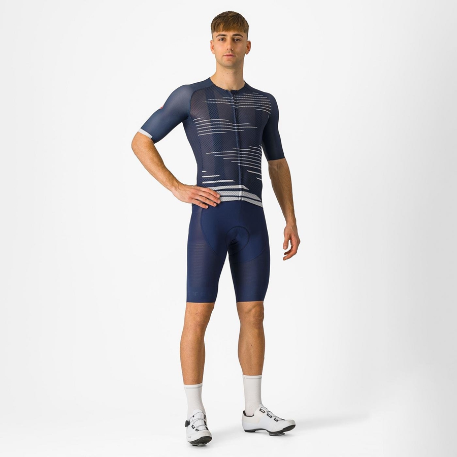 Blue Men Castelli SUPERLEGGERA Bib Shorts | 270436-RPJ