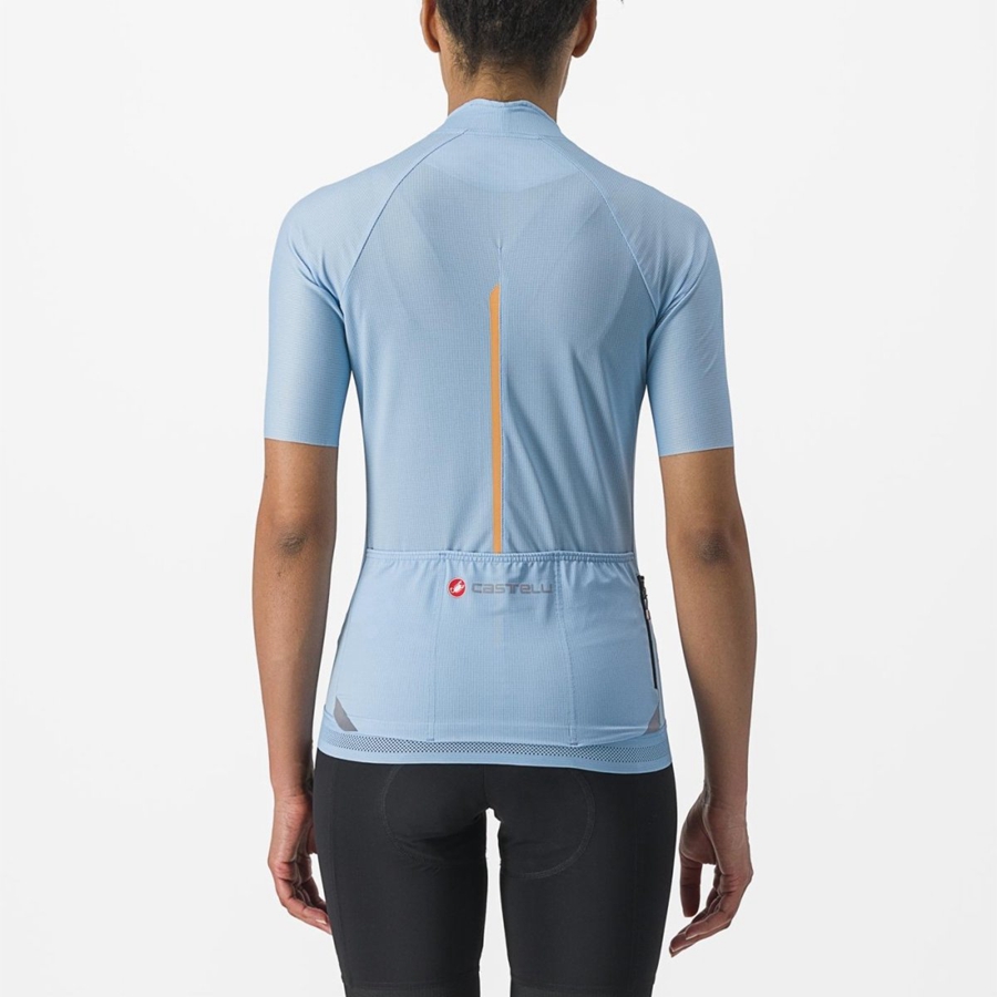 Blue Women Castelli ENDURANCE W Jersey | 637198-PVZ