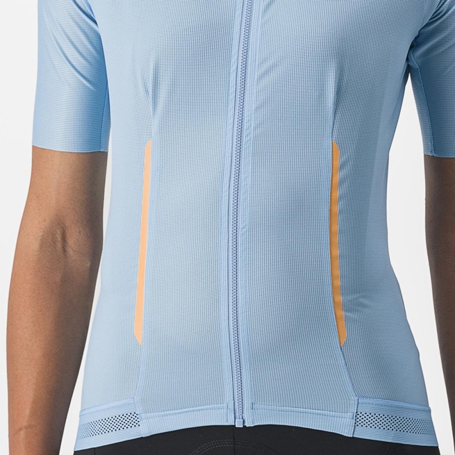 Blue Women Castelli ENDURANCE W Jersey | 637198-PVZ