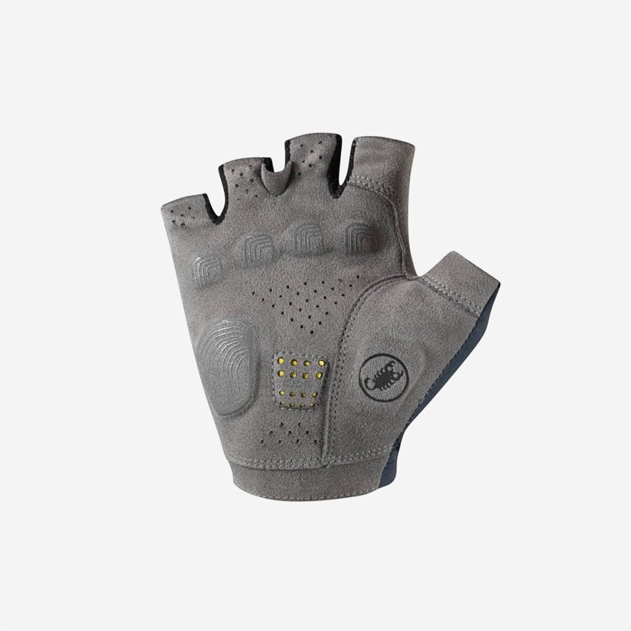 Blue Women Castelli PREMIO W Gloves | 952608-UCK