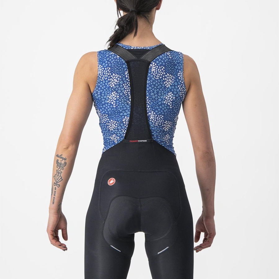 Blue Women Castelli PRO MESH 4 W SLEEVELESS Base Layer | 428035-UAO