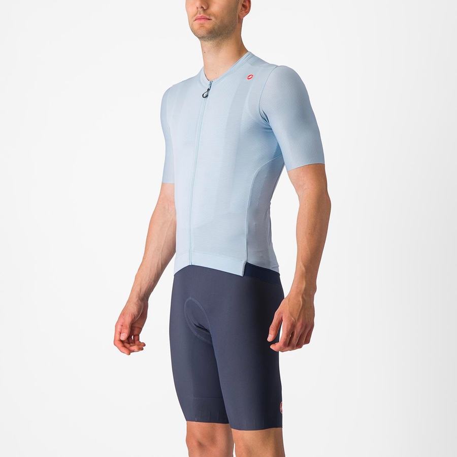 Blue / Blue Men Castelli ESPRESSO Jersey | 183429-XDS