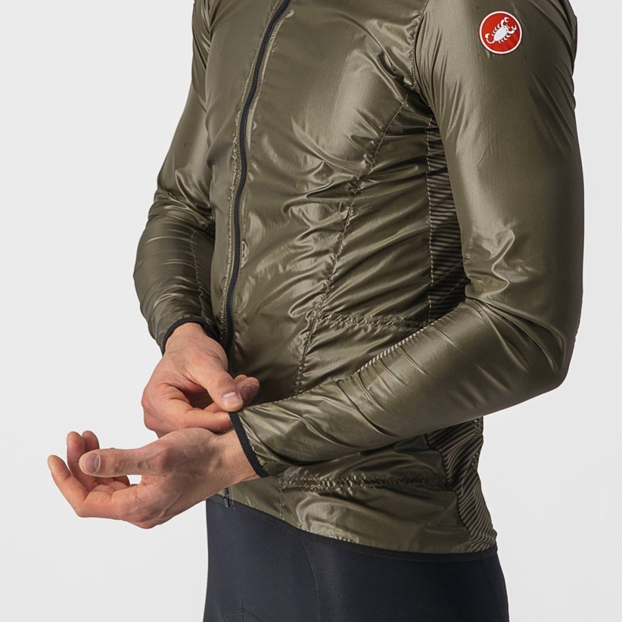 Brown Men Castelli ARIA SHELL Protection | 956834-YDL