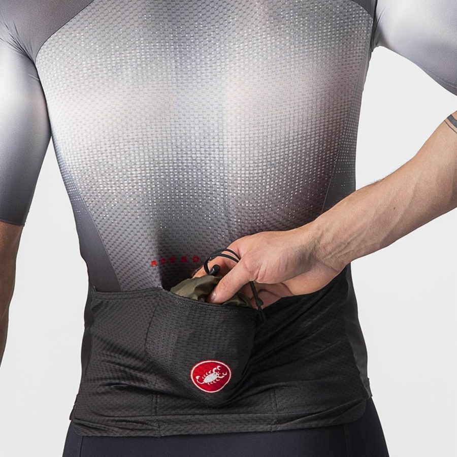 Brown Men Castelli ARIA SHELL Protection | 956834-YDL