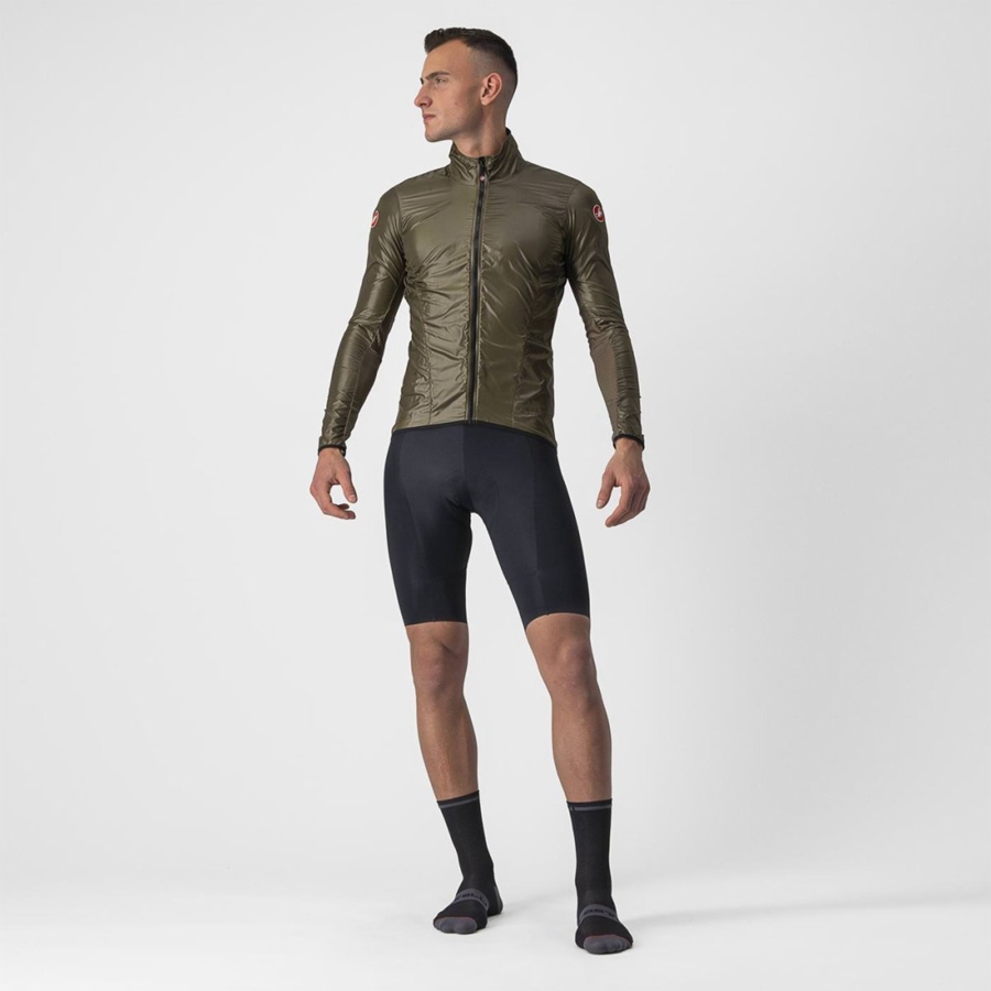 Brown Men Castelli ARIA SHELL Protection | 956834-YDL