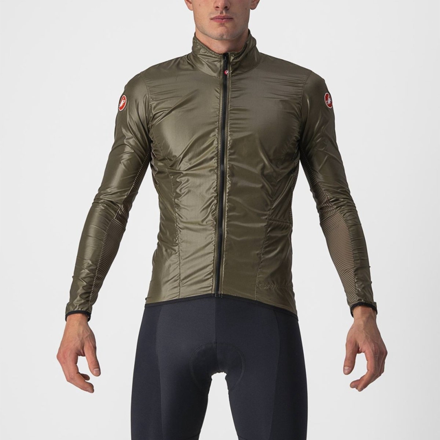 Brown Men Castelli ARIA SHELL Protection | 956834-YDL