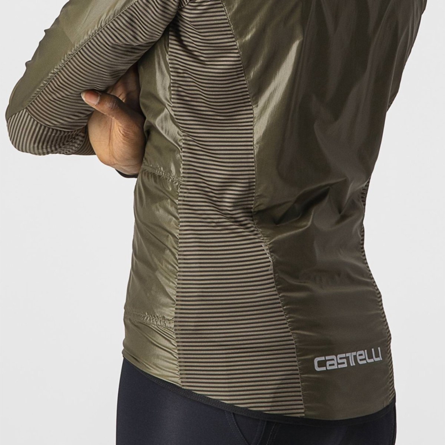 Brown Women Castelli ARIA SHELL W Protection | 096315-TUV