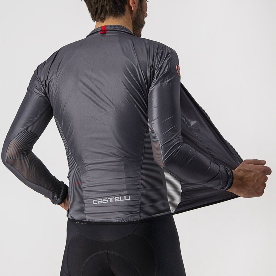 Dark Grey Men Castelli ARIA SHELL Protection | 723951-FYI