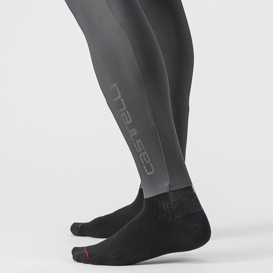 Dark Grey Men Castelli FREE AERO RC Bib Tights | 901564-XWT