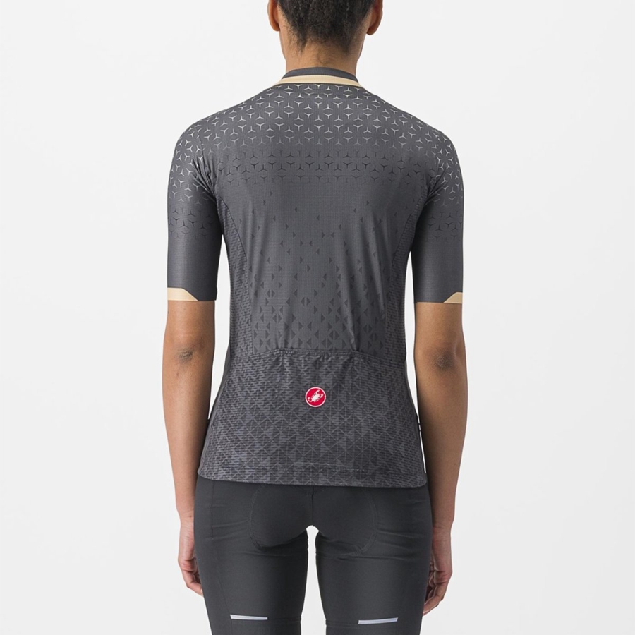 Dark Grey Women Castelli PEZZI Jersey | 619723-BFI