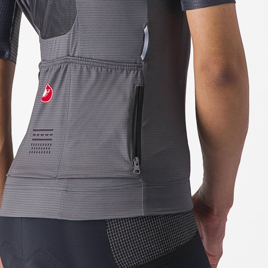 Dark Grey Women Castelli UNLIMITED PRO W Jersey | 021753-MRO