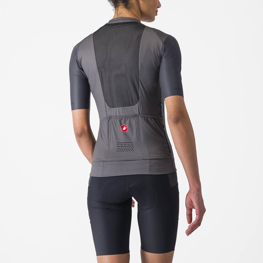 Dark Grey Women Castelli UNLIMITED PRO W Jersey | 021753-MRO