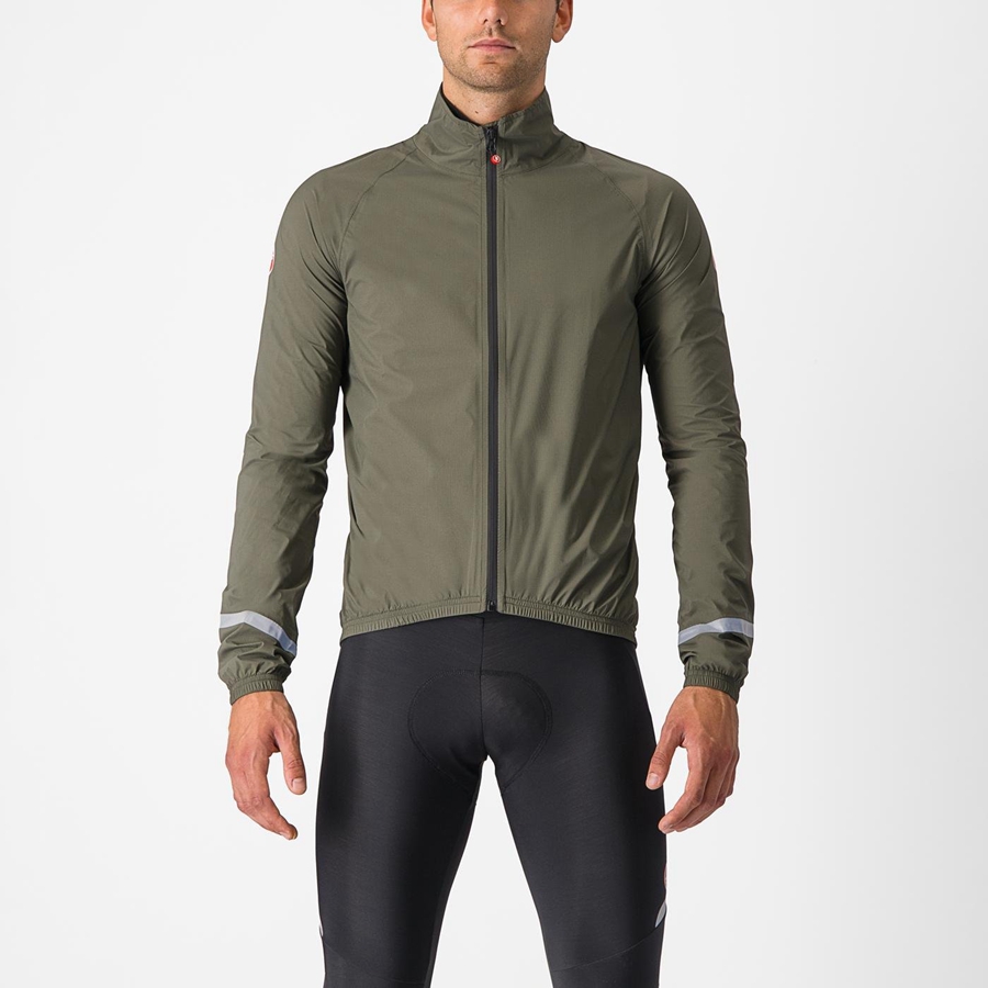 Green Men Castelli EMERGENCY 2 RAIN Protection | 058297-CZV