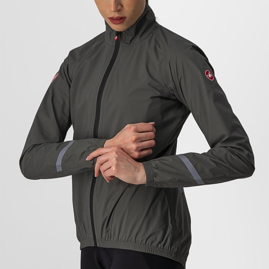 Green Women Castelli EMERGENCY 2 W RAIN Protection | 795821-DFV