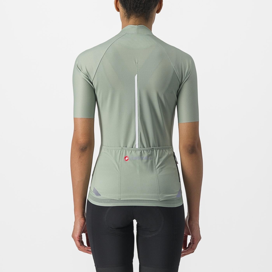 Green Women Castelli ENDURANCE W Jersey | 832745-YNL