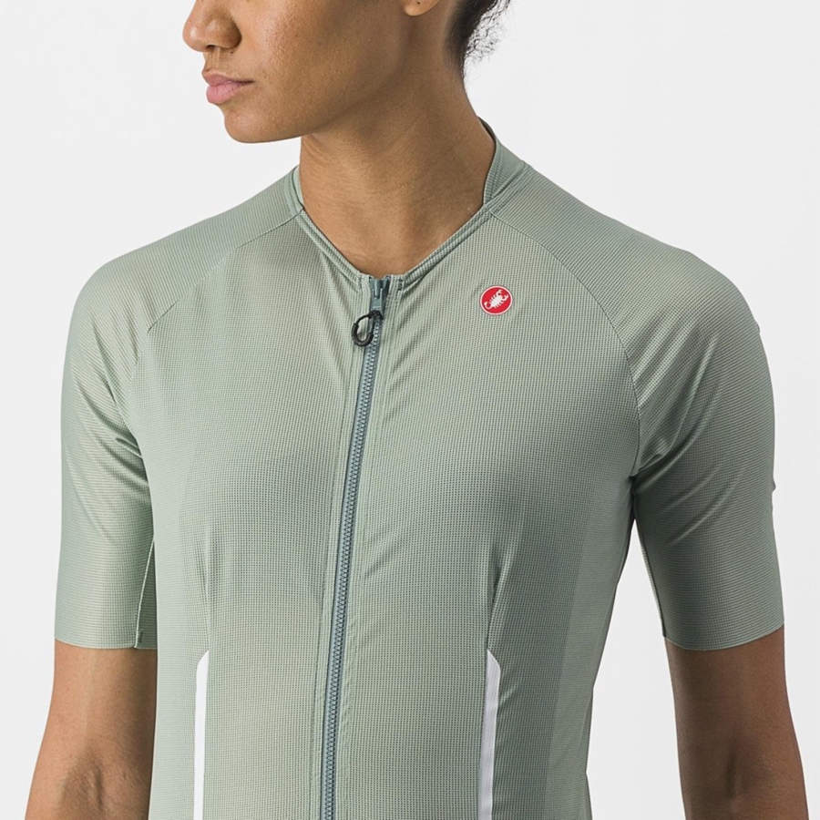 Green Women Castelli ENDURANCE W Jersey | 832745-YNL