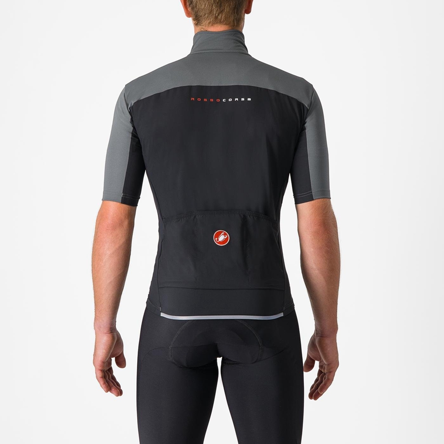 Grey Men Castelli PERFETTO RoS 2 WIND Jackets | 859361-VDG