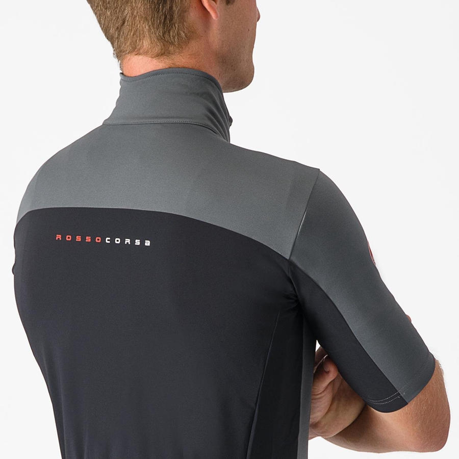 Grey Men Castelli PERFETTO RoS 2 WIND Jackets | 859361-VDG