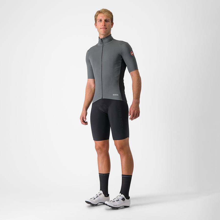 Grey Men Castelli PERFETTO RoS 2 WIND Jackets | 859361-VDG