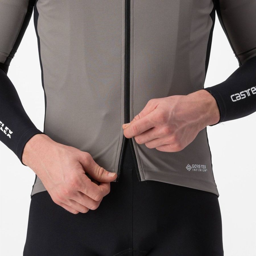 Grey Men Castelli PERFETTO RoS 2 WIND Jackets | 503621-JQY