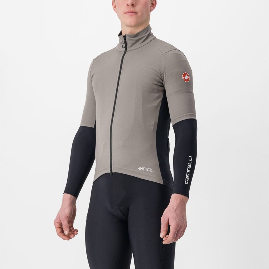 Grey Men Castelli PERFETTO RoS 2 WIND Jackets | 503621-JQY