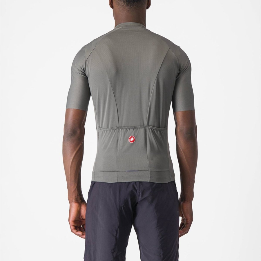 Grey Men Castelli UNLIMITED ENTRATA 2 Jersey | 864905-QJL