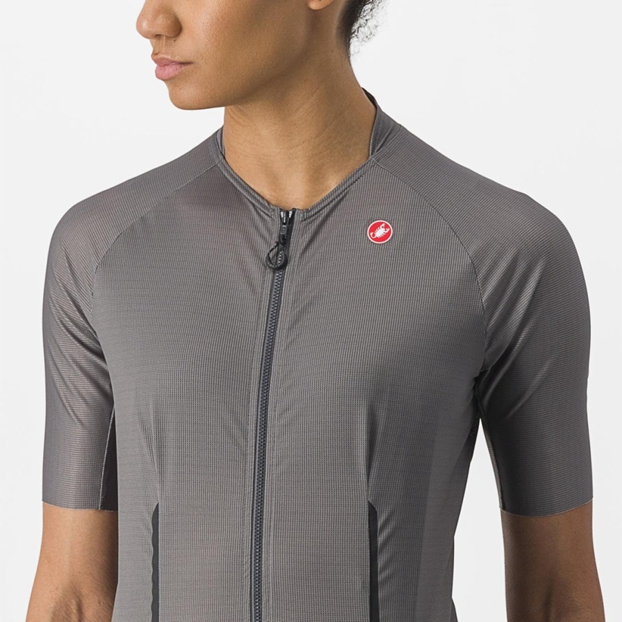 Grey Women Castelli ENDURANCE W Jersey | 812974-RNW