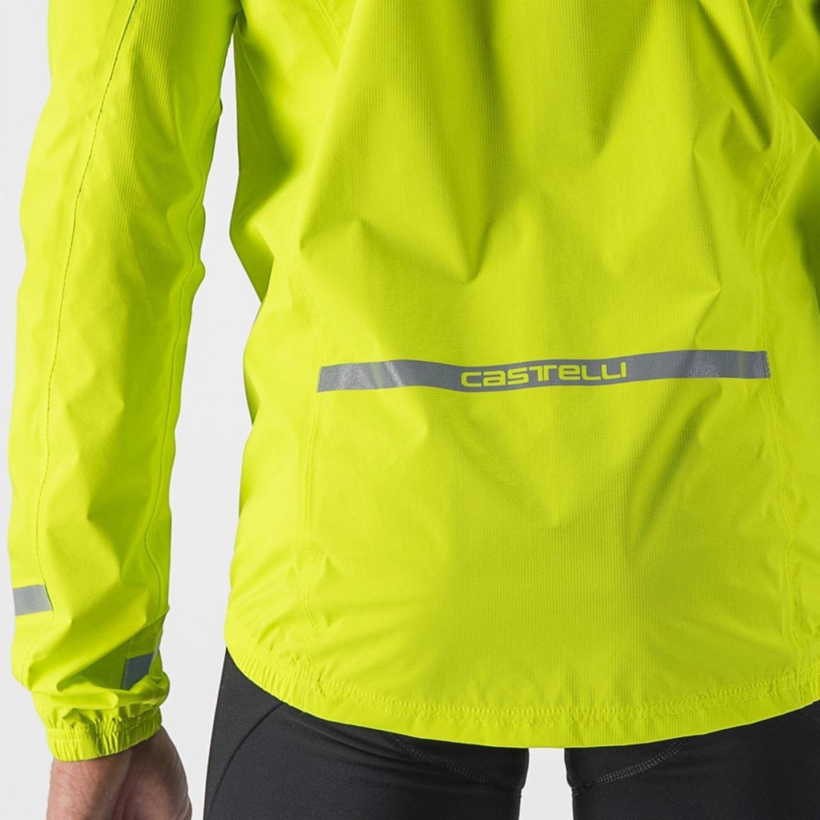 Light Green Men Castelli EMERGENCY 2 RAIN Protection | 053729-GKN