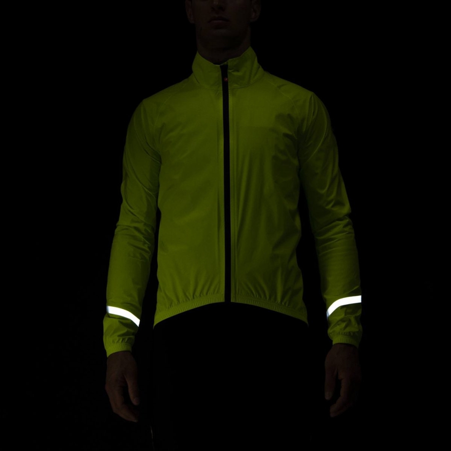 Light Green Men Castelli EMERGENCY 2 RAIN Protection | 053729-GKN