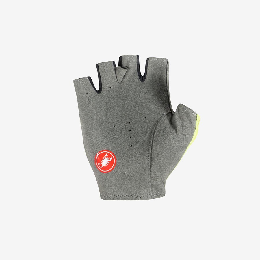 Light Green Men Castelli SUPERLEGGERA SUMMER. Gloves | 315607-WLE