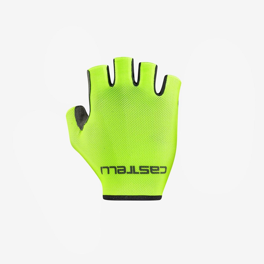 Light Green Men Castelli SUPERLEGGERA SUMMER. Gloves | 315607-WLE