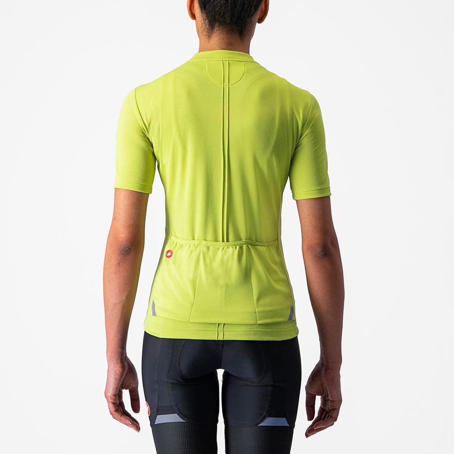 Light Green Women Castelli ANIMA 4 Jersey | 859064-GEI