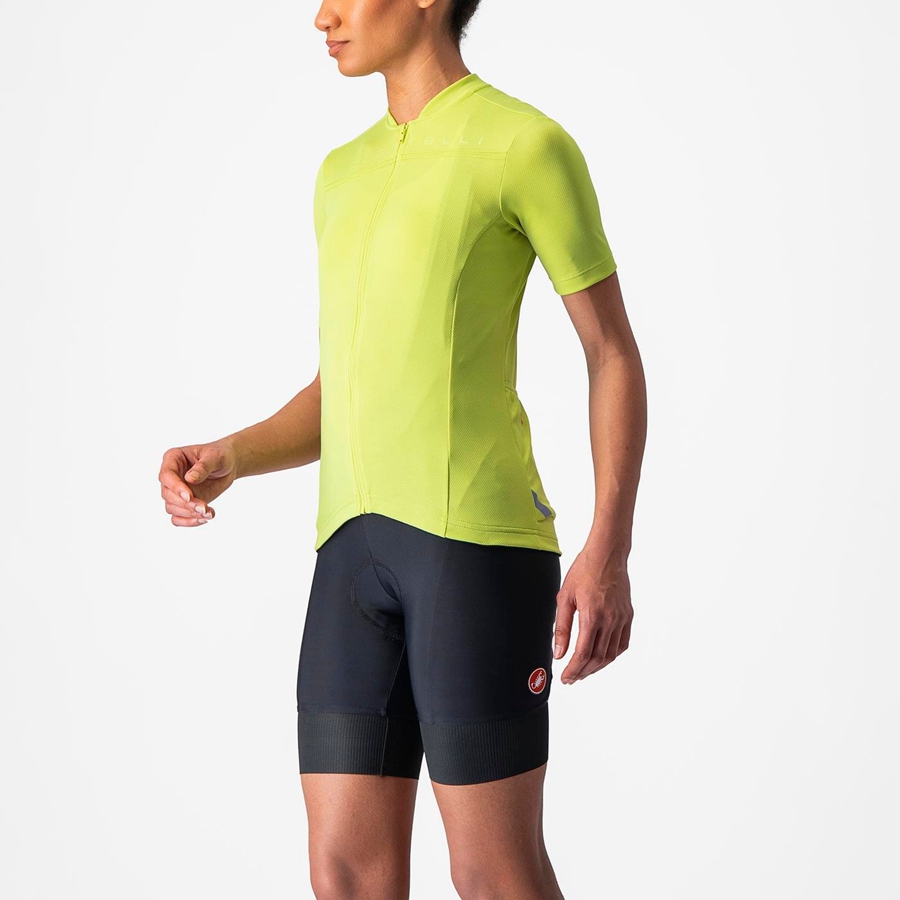 Light Green Women Castelli ANIMA 4 Jersey | 859064-GEI