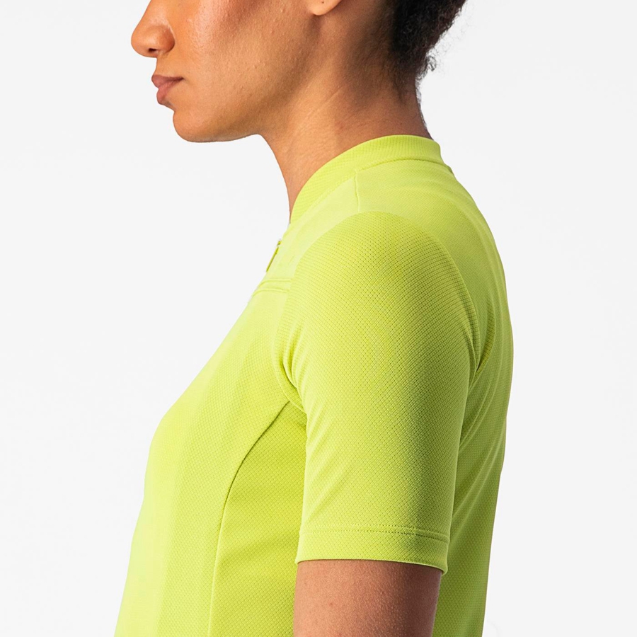 Light Green Women Castelli ANIMA 4 Jersey | 859064-GEI