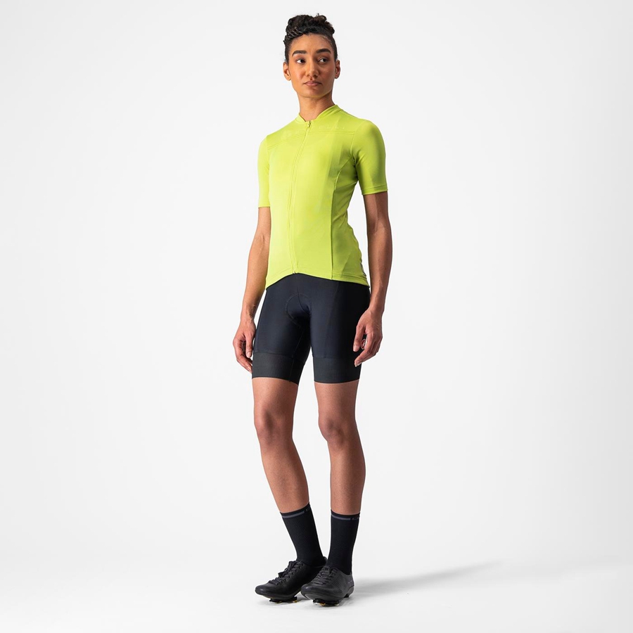 Light Green Women Castelli ANIMA 4 Jersey | 859064-GEI