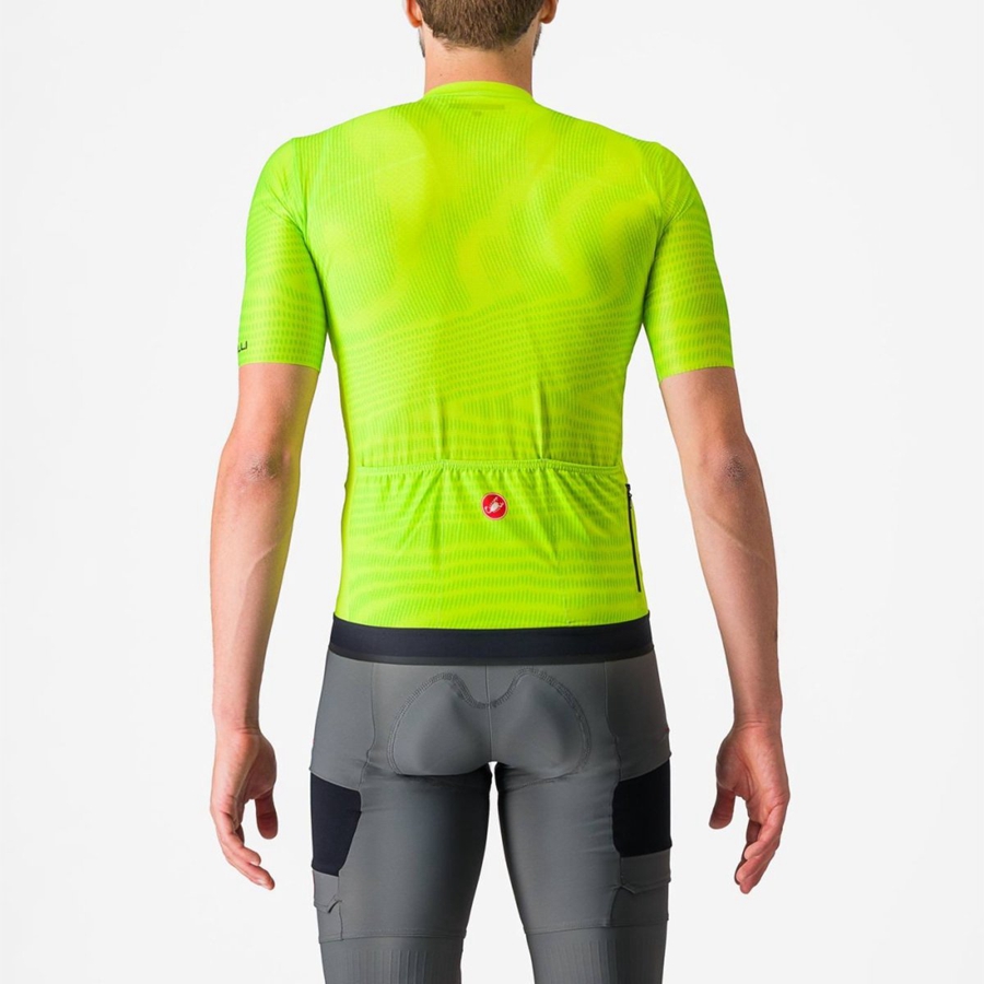 Light Green / Dark Grey Men Castelli UNLIMITED ENDURANCE Jersey | 579163-FOM