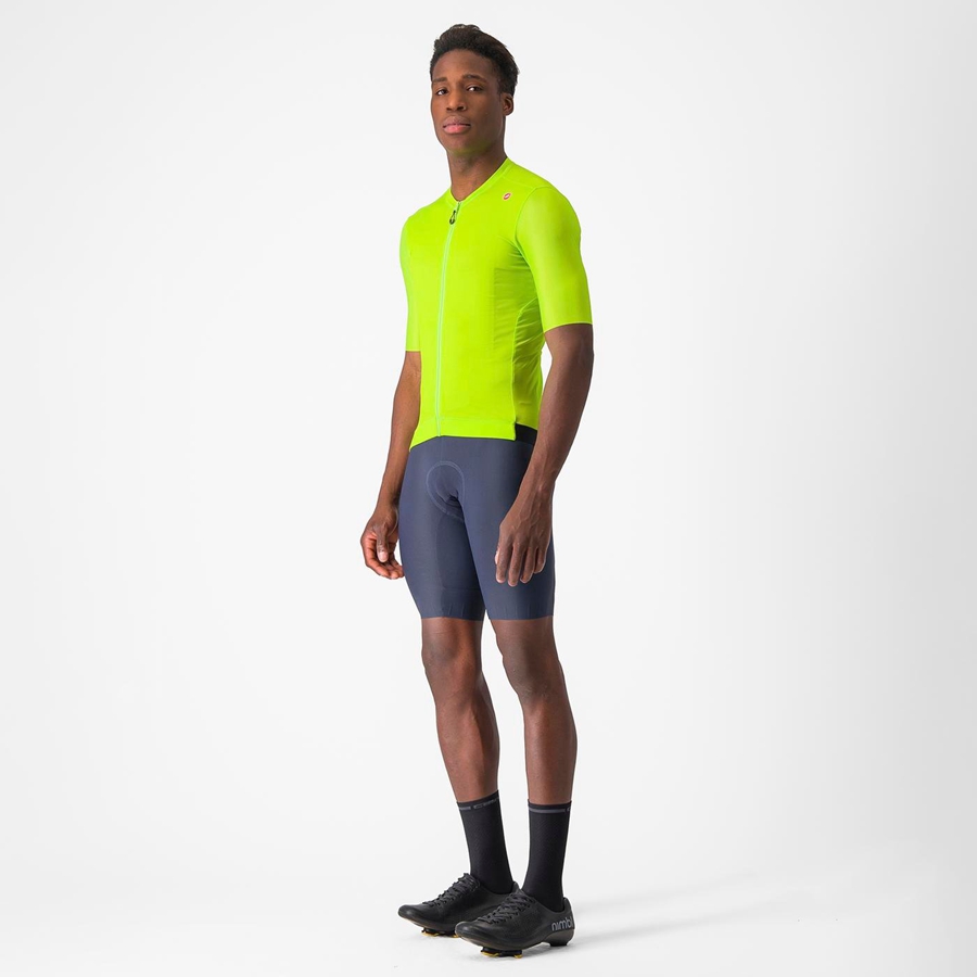 Light Green / Deep Green Men Castelli ESPRESSO Jersey | 916250-WPC