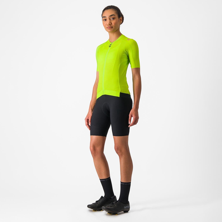 Light Green / Deep Green Women Castelli ESPRESSO W Jersey | 674039-OTJ