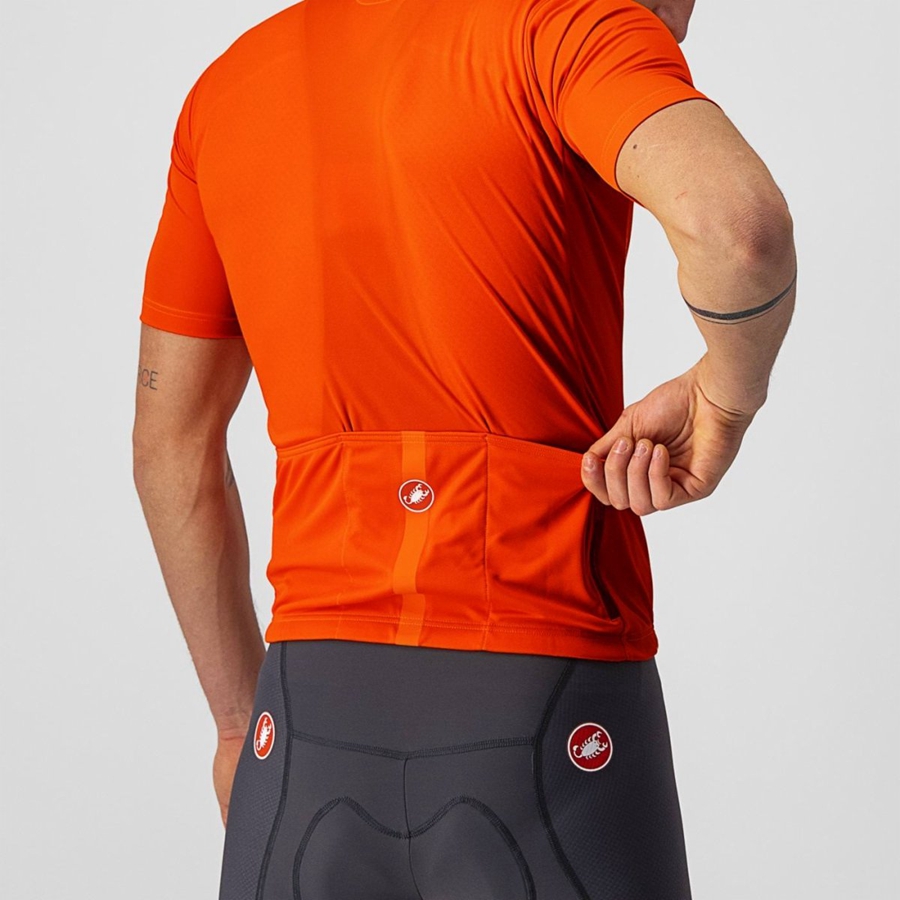 Orange Men Castelli CLASSIFICA Jersey | 269135-RGK