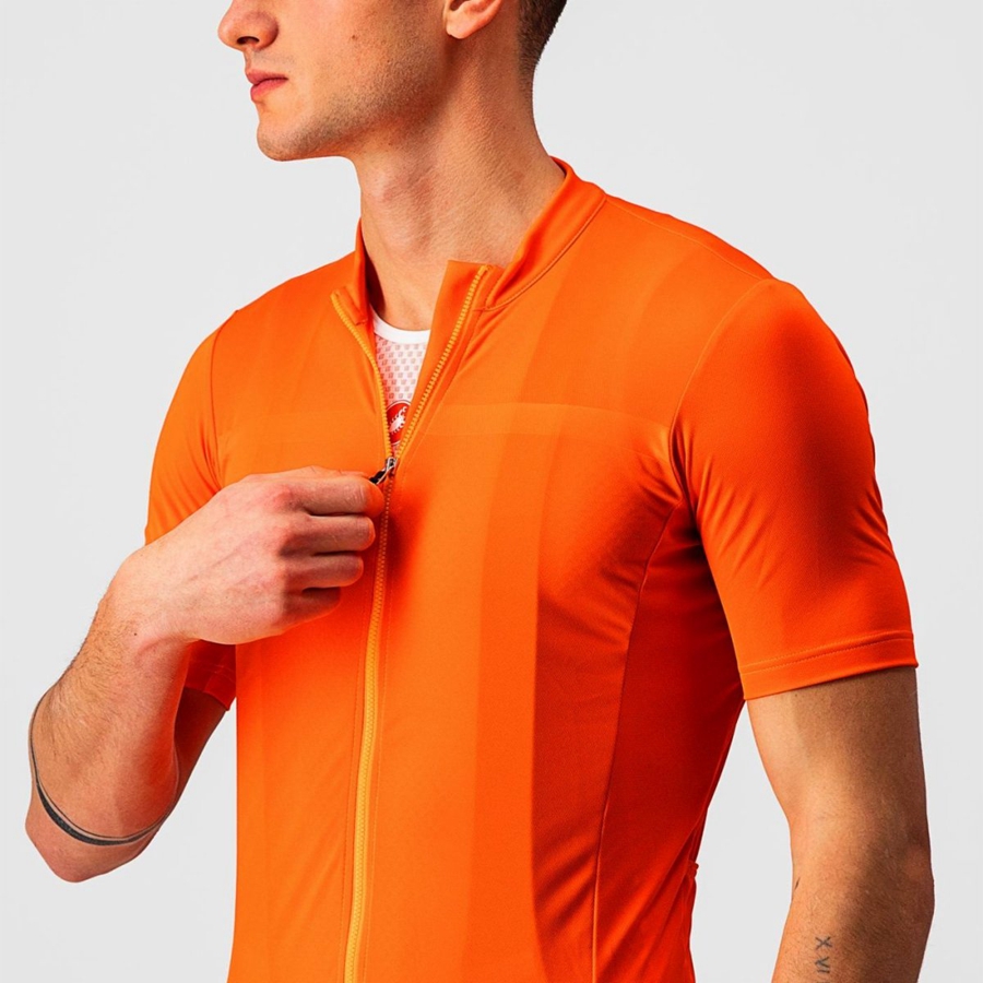 Orange Men Castelli CLASSIFICA Jersey | 269135-RGK