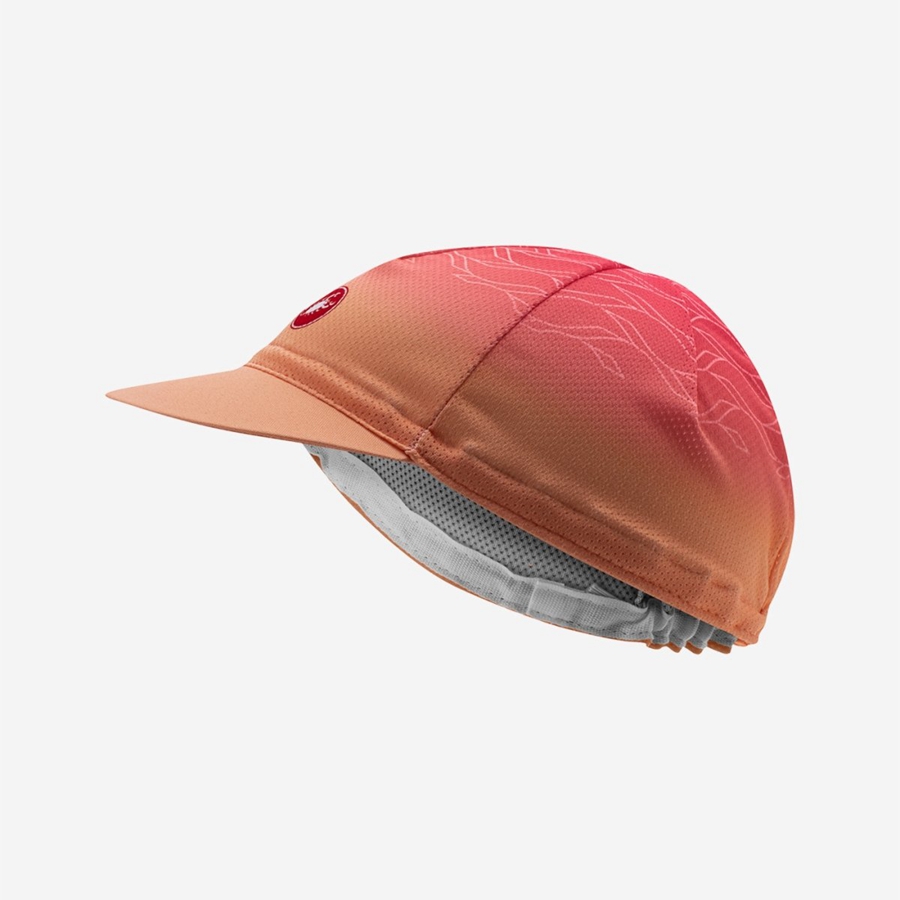 Orange Women Castelli CLIMBER\'S 2 Cap | 310926-RGJ