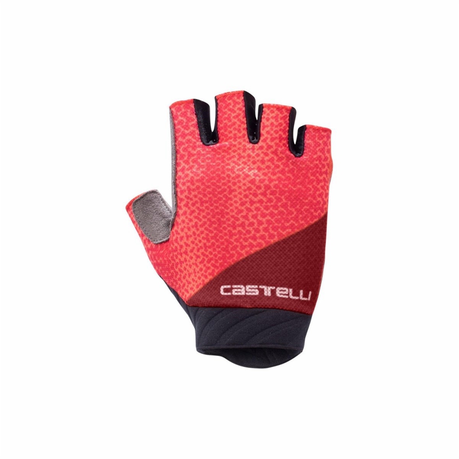 Pink Women Castelli ROUBAIX GEL 2 Gloves | 365928-JQP