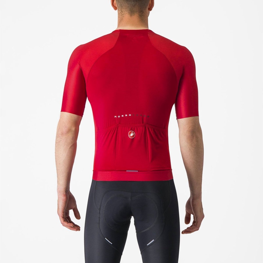 Red Men Castelli AERO RACE 7.0 Jersey | 895426-POR