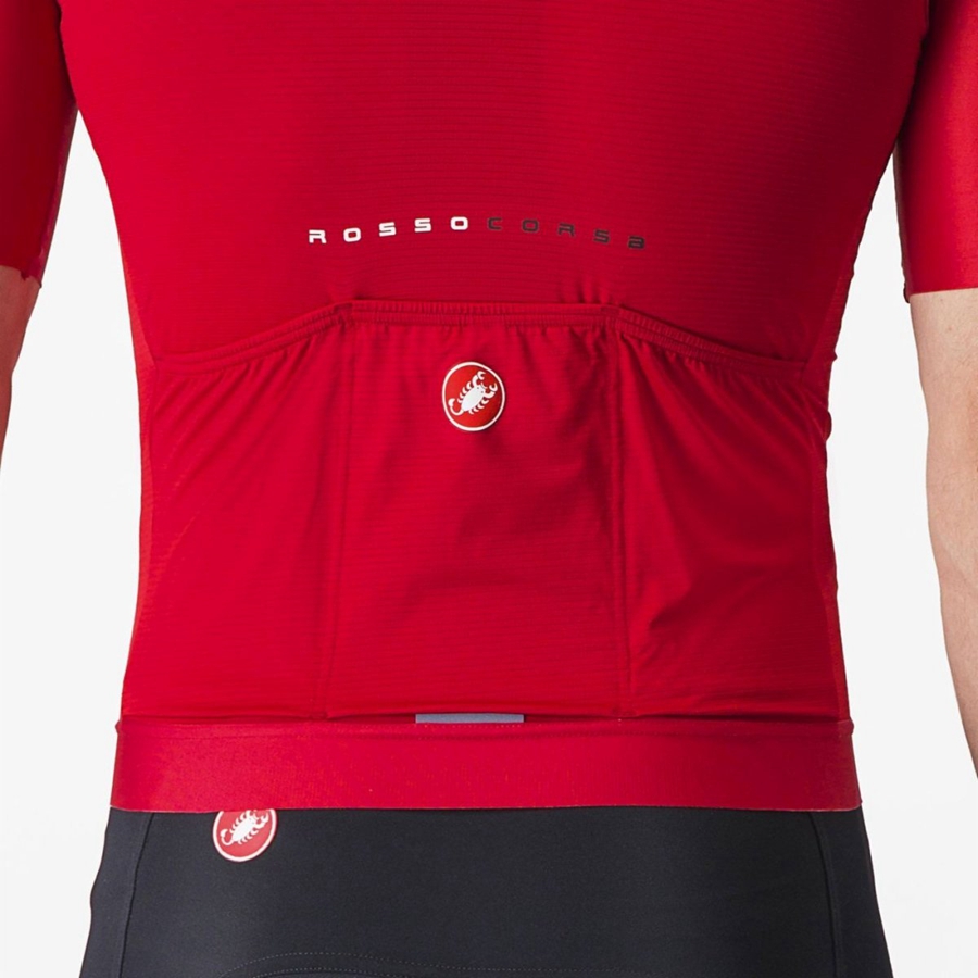 Red Men Castelli AERO RACE 7.0 Jersey | 895426-POR